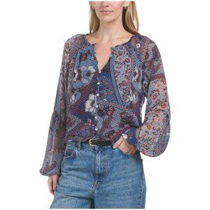 AUTRES FILLES Yoryu Patchwork Top